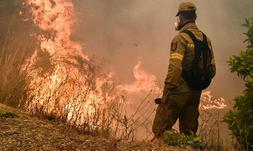 Φωτιά στην Κρανέα Πέλλας