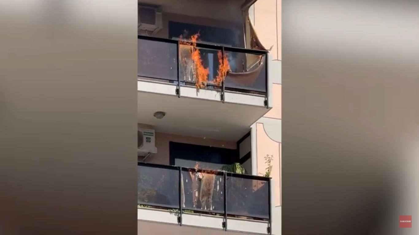 Ιταλία: Ο καύσωνας έκαψε μπαλκόνια