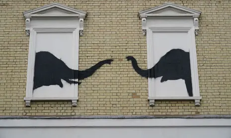 Τρίτο έργο του Banksy έκανε την εμφάνιση του στο Λονδίνο μέσα σε διάστημα τριών ημερών