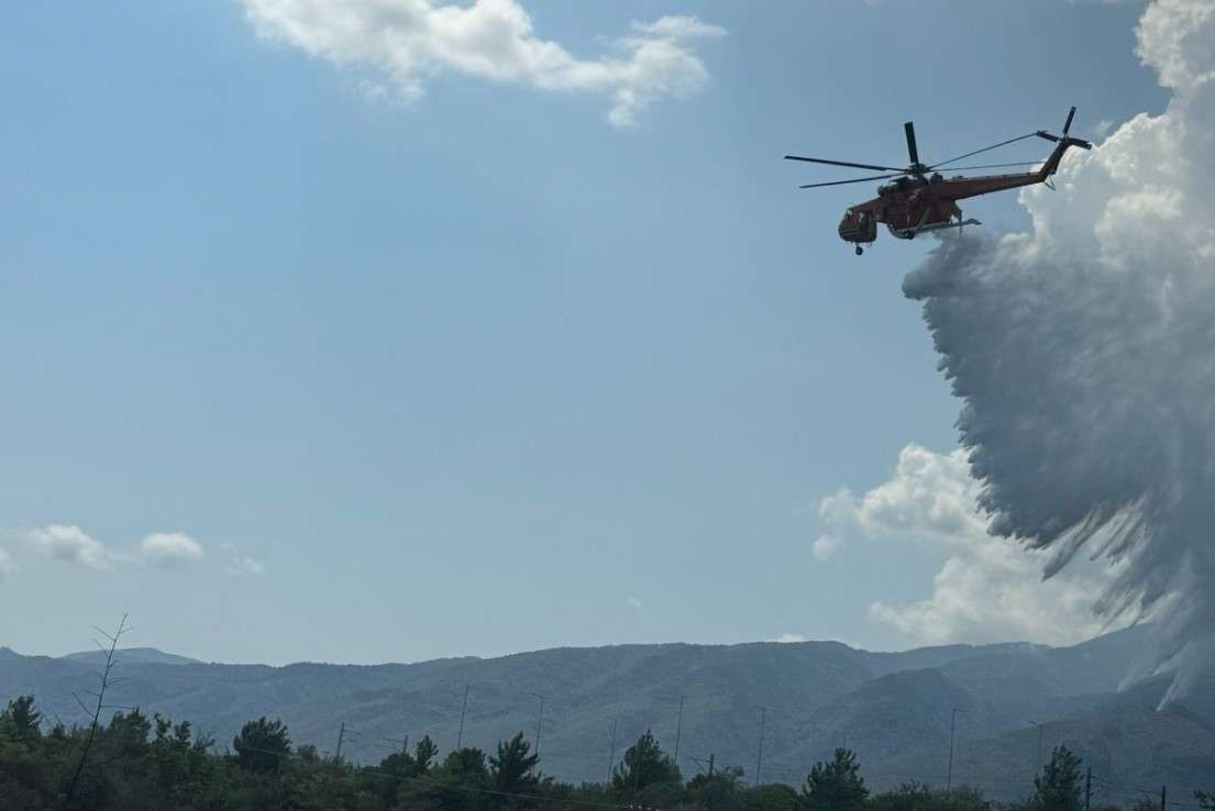 Υπό πλήρη έλεγχο η φωτιά στην Πλάκα Λιτοχώρου