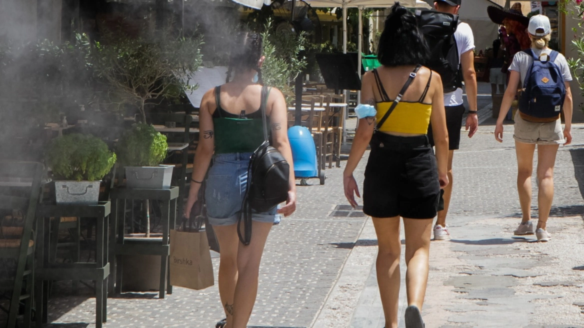 Καιρός: Ζέστη και ενίσχυση των βοριάδων σήμερα – Υψηλός κίνδυνος πυρκαγιάς σε 12 περιοχές