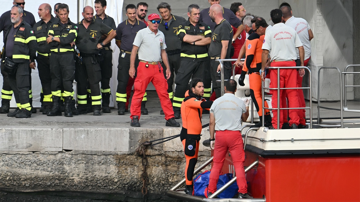 Παλέρμο: Βρέθηκαν και οι έξι σοροί των αγνοούμενων από το ναυάγιο – Ταυτοποιήθηκαν ο Λιντς, η κόρη του και ακόμα δύο