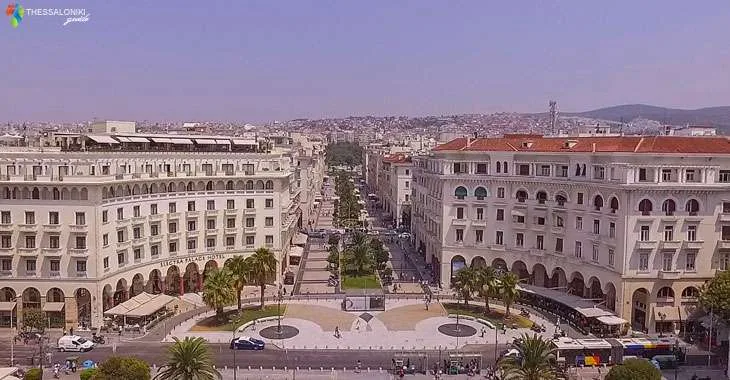 Θεσσαλονίκη: Επισκευές στους κίονες της Αριστοτέλους από τον Δήμο