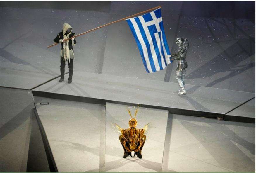 Εντυπωσιακό : Οι Γάλλοι ύμνησαν την Ελλάδα στην τελετή λήξης