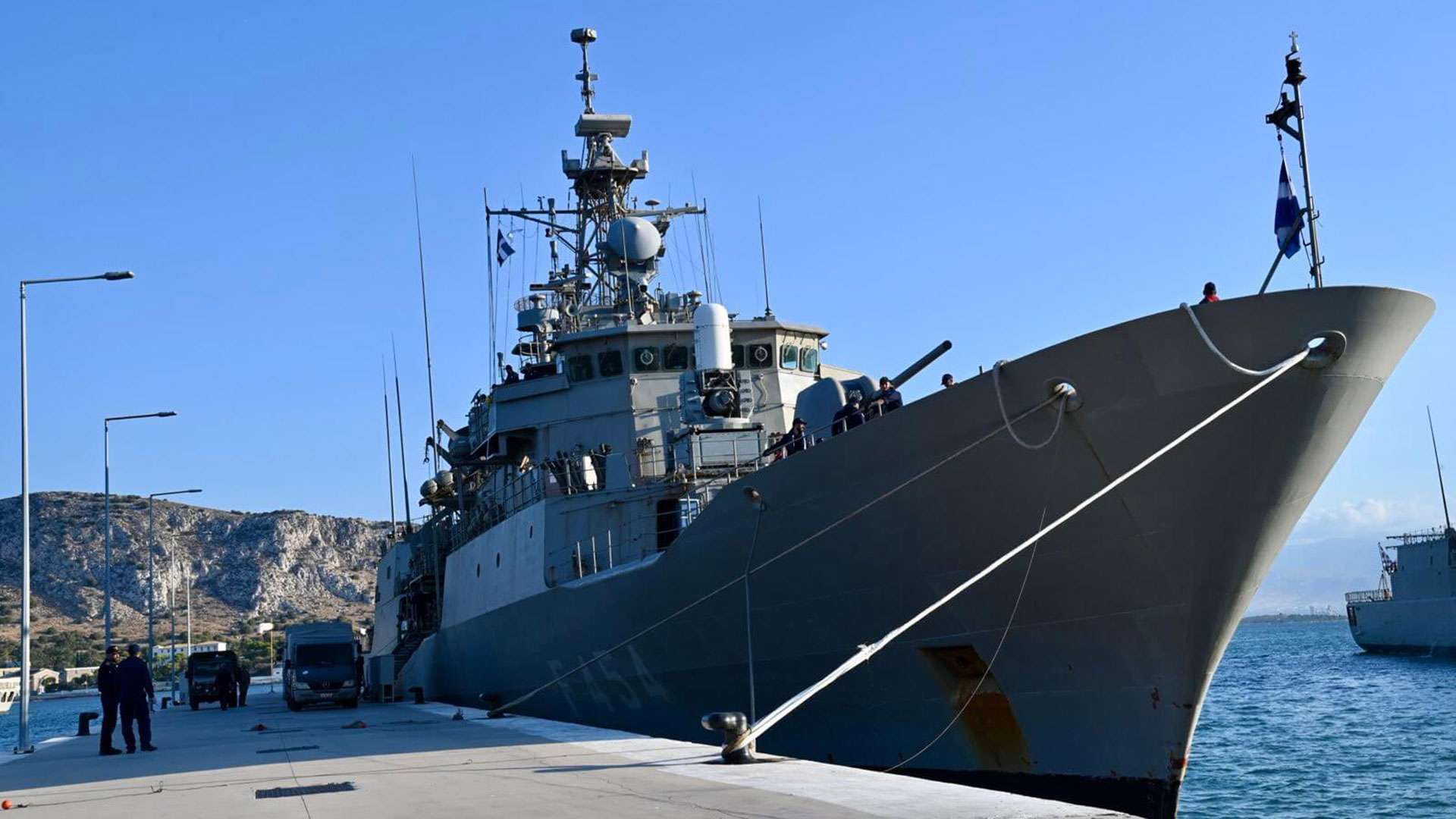 Η φρεγάτα «Ψαρά» επέστρεψε στη Σαλαμίνα