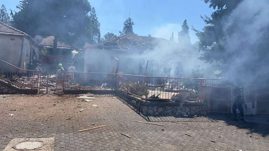 Iσραηλινοί έποικοι τραυματίστηκαν από ρουκέτες της Χεζμπολάχ