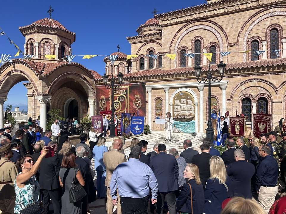 Λειτουργία για την Ημέρα Εθνικής Μνήμης της Γενοκτονίας των Ελλήνων της Μικράς Ασίας στον ναό Τιμίου Προδρόμου Νεαπόλεως