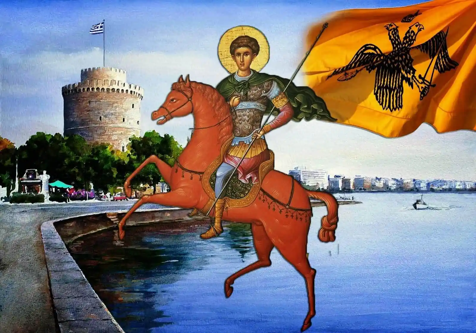 Άγιος Δημήτριος o προστάτης της Θεσσαλονίκης