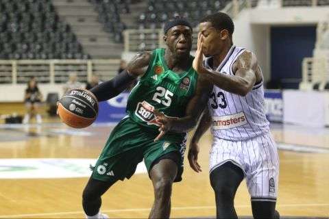 Basket League: Ζορίστηκε ο Παναθηναϊκός στη Θεσσαλονίκη, νίκησε με 96-93 τον ΠΑΟΚ