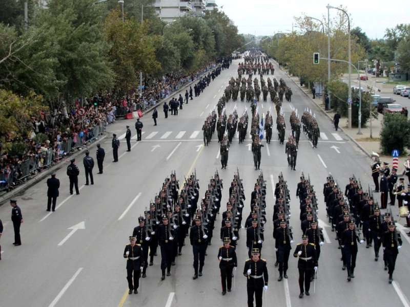 Στη Θεσσαλονίκη η μεγάλη στρατιωτική παρέλαση – Κορυφώνονται οι εκδηλώσεις για την 28η Οκτωβρίου