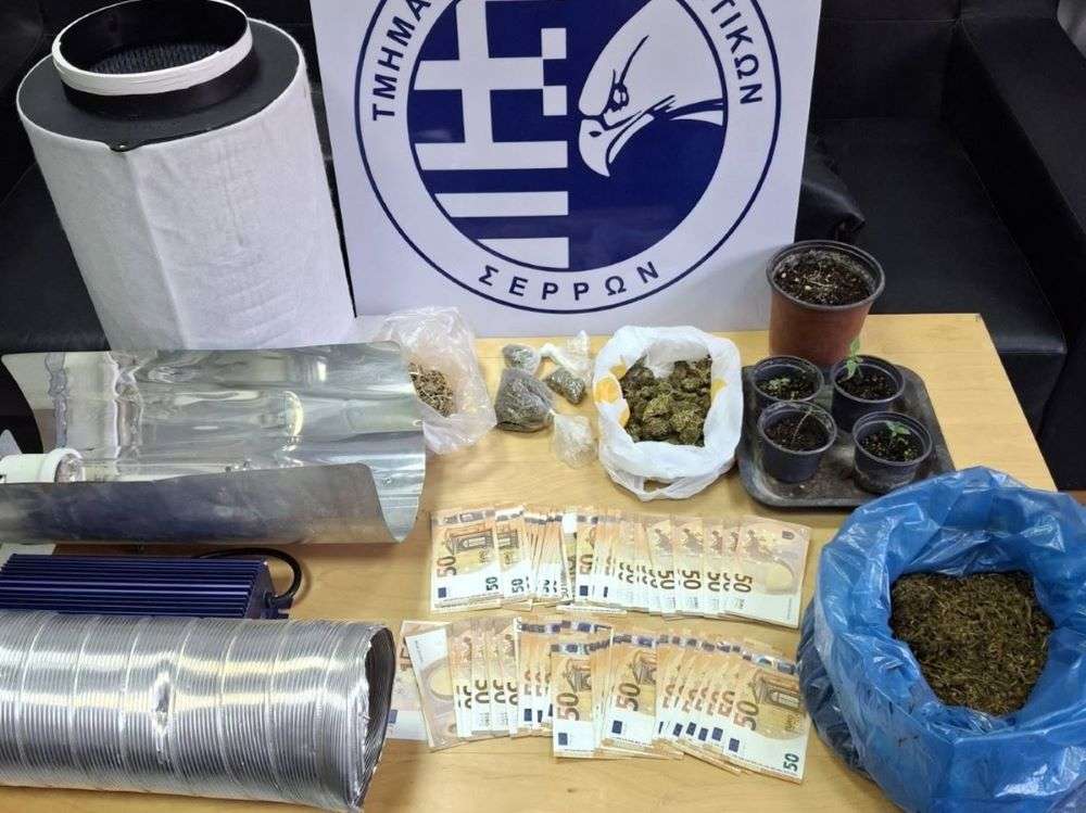 Η “Roxy” μύρισε το χασίς σε σπίτι 67χρονου – Είχε μίνι εργαστήριο καλλιέργειας κάνναβης στο υπόγειο του (video)