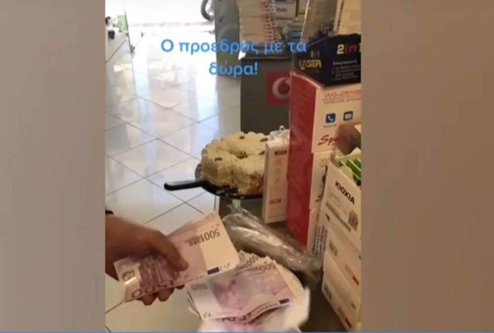 Απίστευτο: Ο πρόεδρος του Παναιγιάλειου ανεβάζει βίντεο με 500ευρα, ενώ οι παίκτες είναι απλήρωτοι