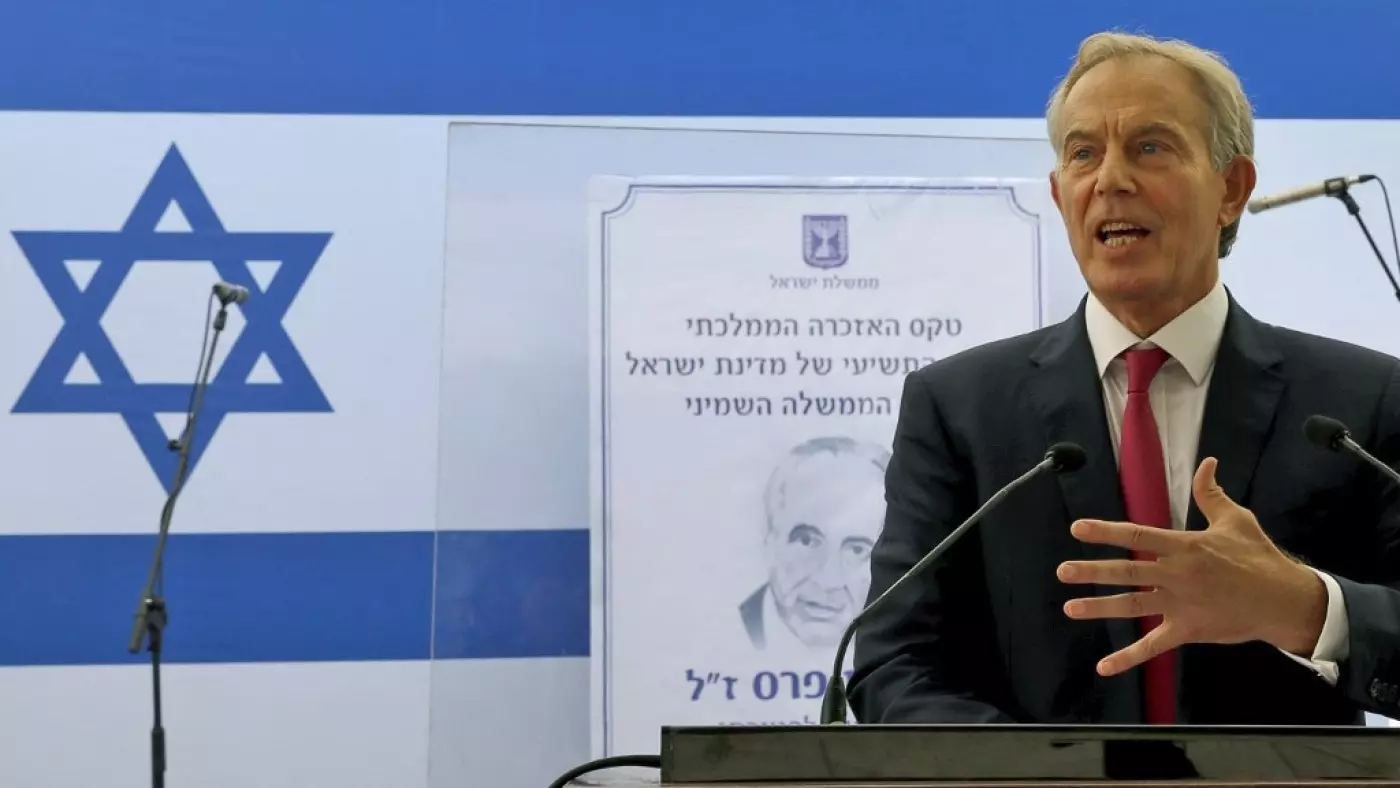 Ο Μπλερ προστάτης φιλανθρωπικής οργάνωσης που παρουσιάζει τη Γάζα και τη Δυτική Όχθη ως μέρος του Ισραήλ