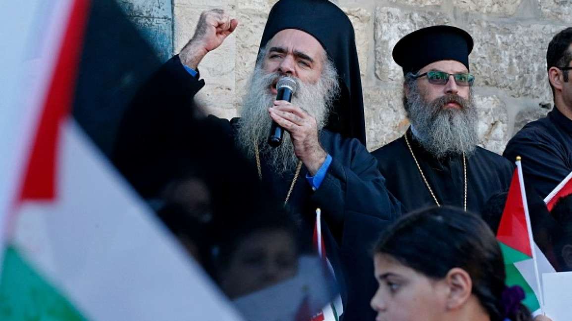 Ο Παλαιστίνιος Ορθόδοξος Αρχιεπίσκοπος καταγγέλλει τον διορισμό του φιλοϊσραηλινού Χάκαμπι ως πρεσβευτή των ΗΠΑ