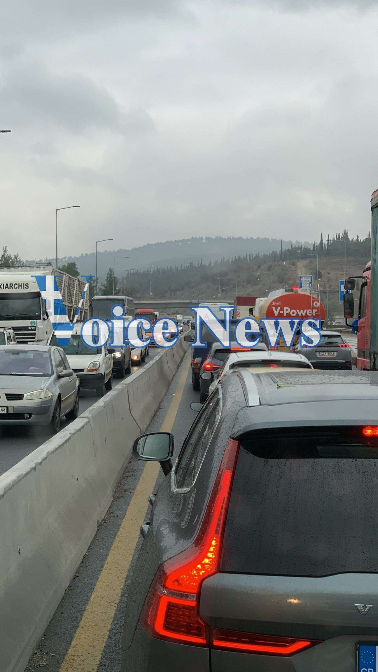 Κυκλοφοριακό xάος στη Θεσσαλονίκη – Όλοι οι δρόμοι «κόκκινοι»