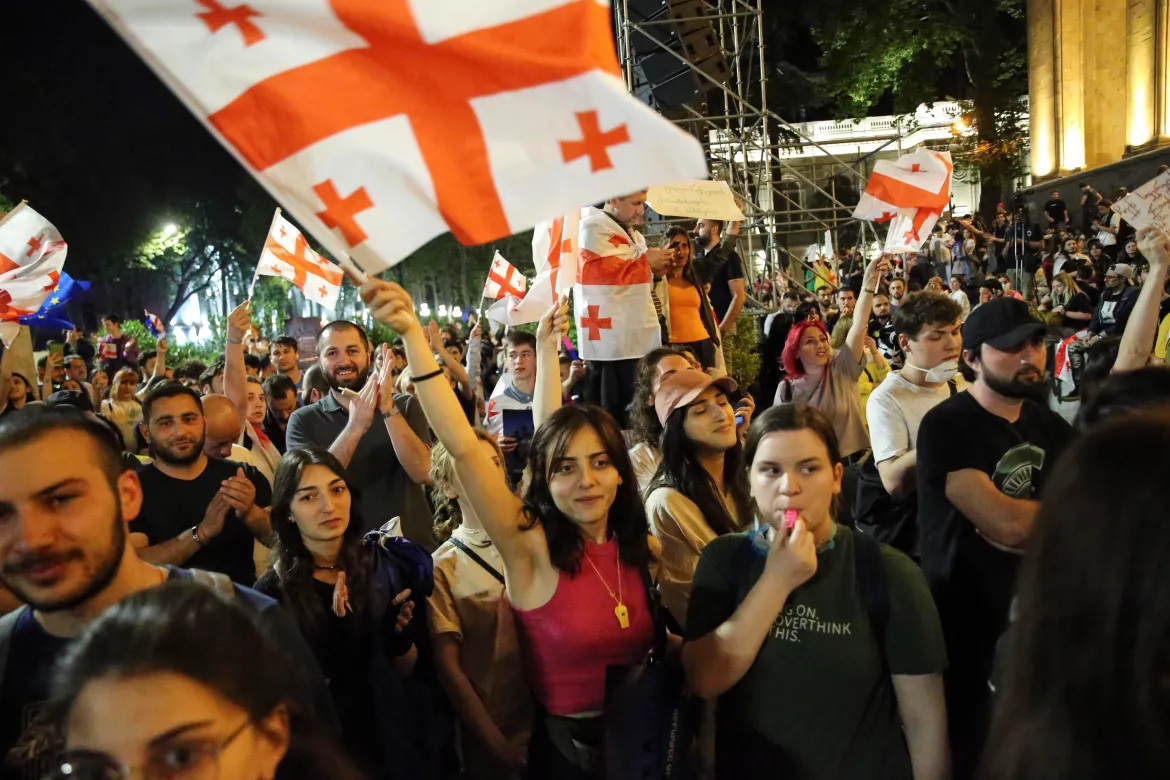 Περισσότεροι από 100 διαδηλωτές συνελήφθησαν στη Γεωργία