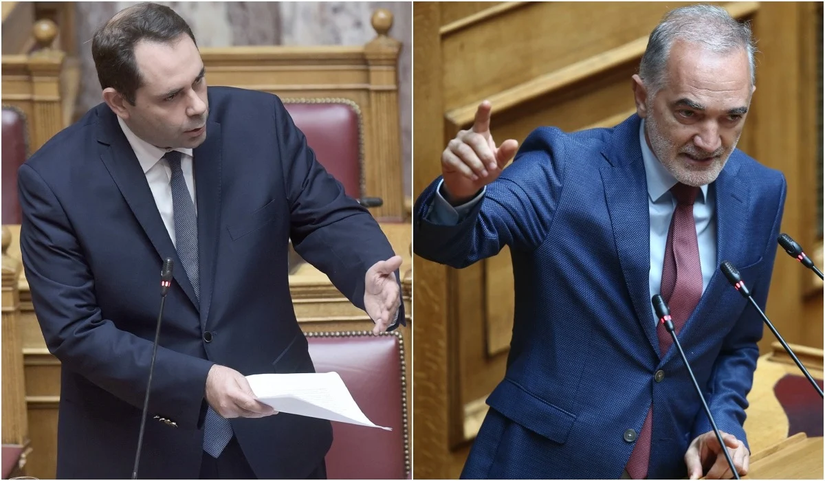 Καβγάς Σαλμά – Πετραλιά στη Βουλή