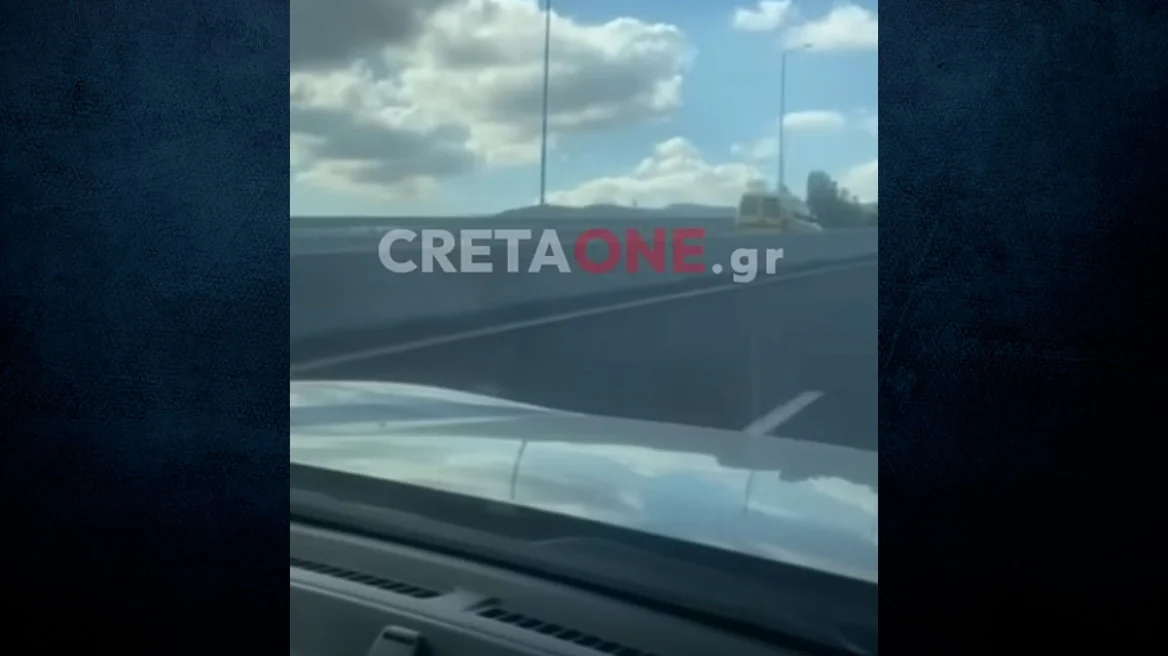 Οδηγός μπέρδεψε τις λωρίδες και οδηγούσε στο αντίθετο ρεύμα του ΒΟΑΚ – Δείτε βίντεο