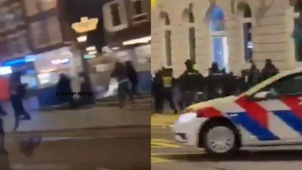 Σοβαρά επεισόδια κατά Ισραηλινών οπαδών της Μακάμπι στο Άμστερνταμ – Εντολή Νετανιάχου για αποστολή αεροσκαφών (βίντεο)