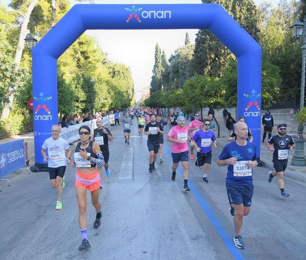 Ο 41ος Αυθεντικός Μαραθώνιος της Αθήνας μαγνήτισε τα βλέμματα του πλανήτη για ακόμα μια χρονιά – Δυναμική η παρουσία του ΟΠΑΠ ως Μεγάλου Χορηγού της διοργάνωσης για 14η χρονιά