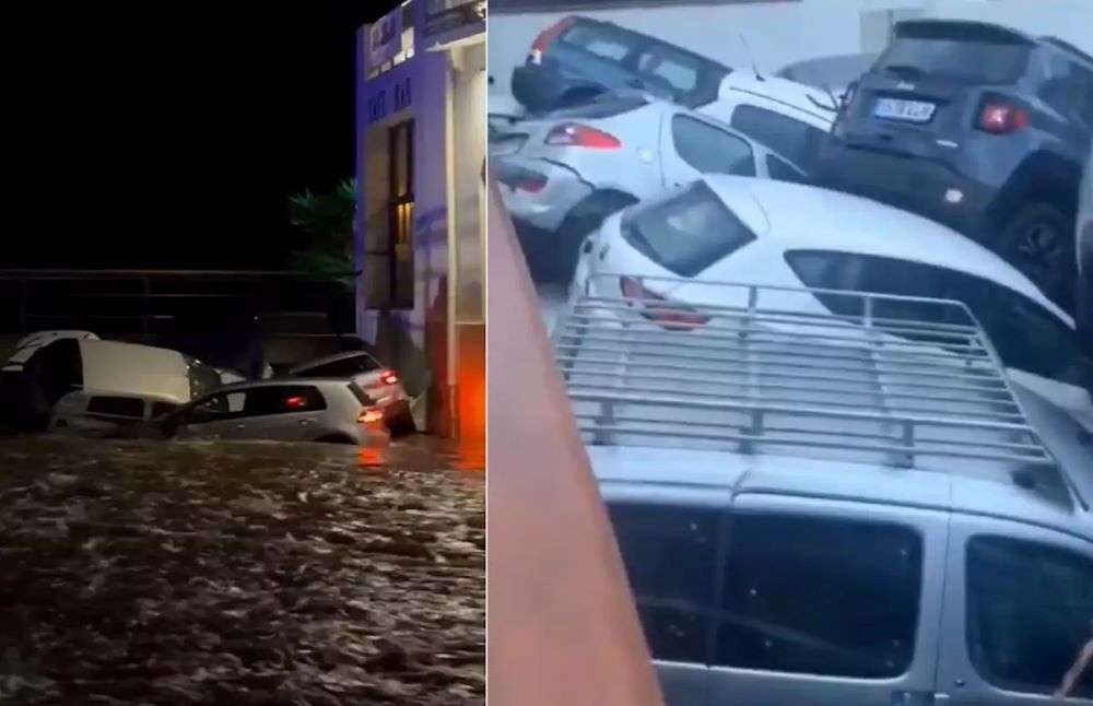 Μετά τη Βαλένθια και τη Βαρκελώνη πλημμύρισε και η Χιρόνα – Δεκάδες αυτοκίνητα παρασύρθηκαν από ορμητικά νερά