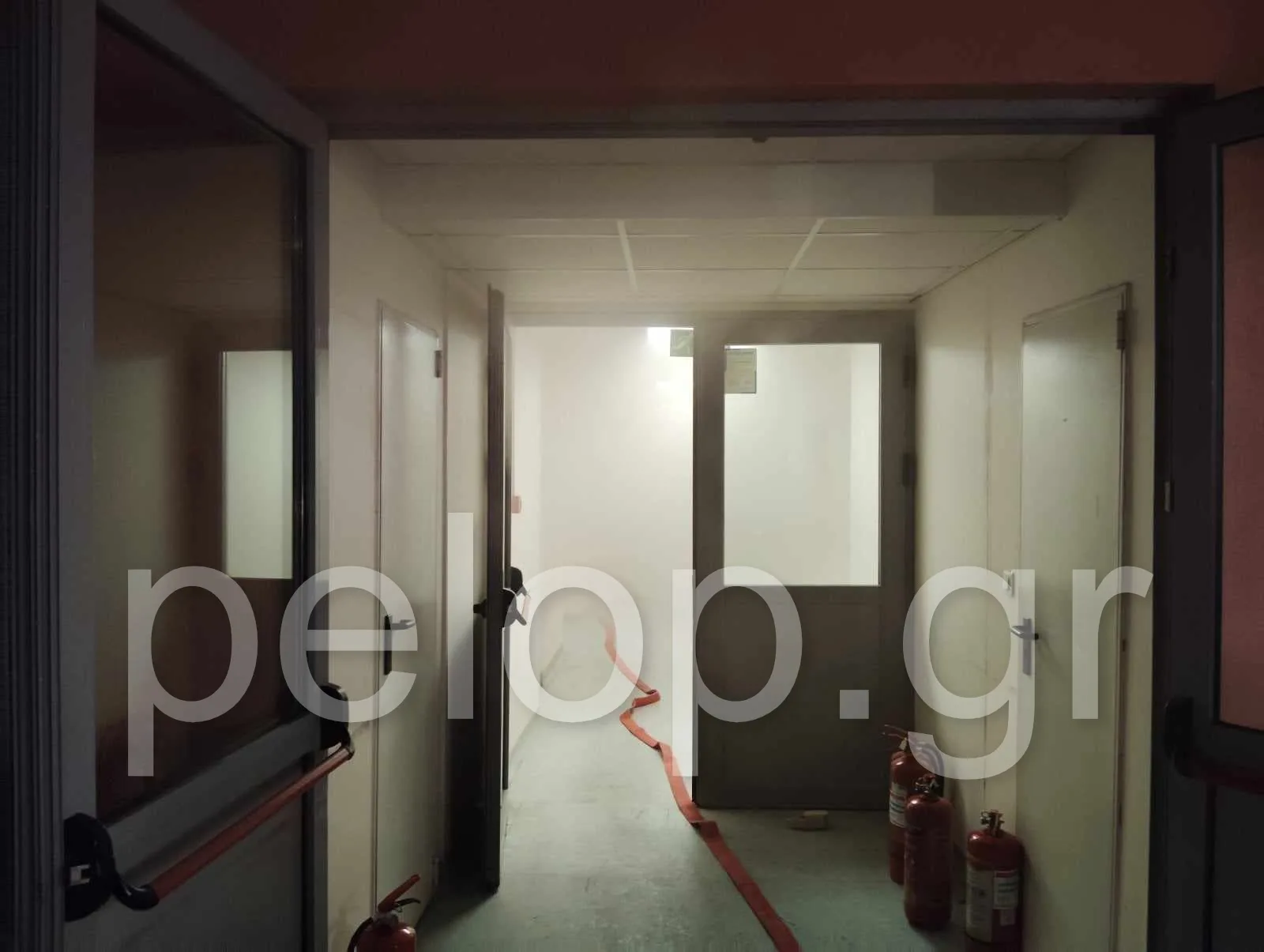 Πάτρα: Φωτιά στο νοσοκομείο Άγιος Ανδρέας