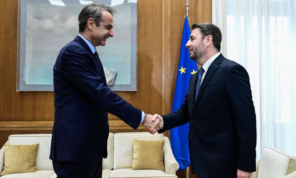 Συνάντηση Μητσοτάκη – Ανδρουλάκη: «Ήταν μία καλή και ειλικρινής συζήτηση», λέει το Μαξίμου
