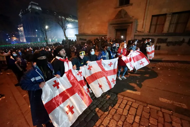 Συγκρούσεις στη Γεωργία με 26 τραυματίες