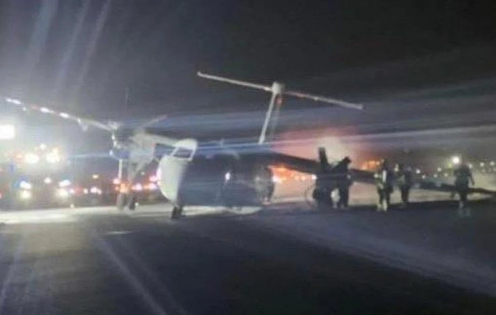 Παραλίγο νέα αεροπορική τραγωδία με αεροπλάνο της Air Canada – Δείτε το βίντεο