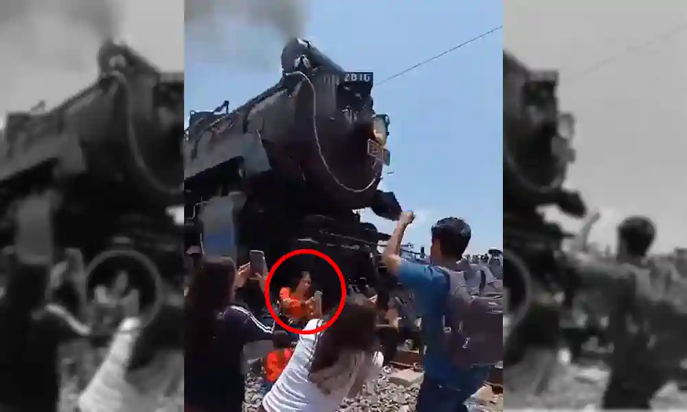 Προσοχή σκληρό βίντεο: Η στιγμή που τρένο χτυπά 29χρονη ενώ έβγαζε selfie