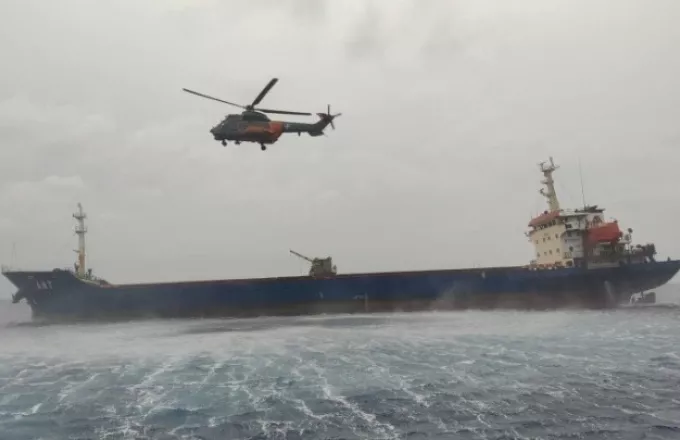 Κάρυστος: Δεξαμενόπλοιου συγκρούστηκε με φορτηγό πλοίο