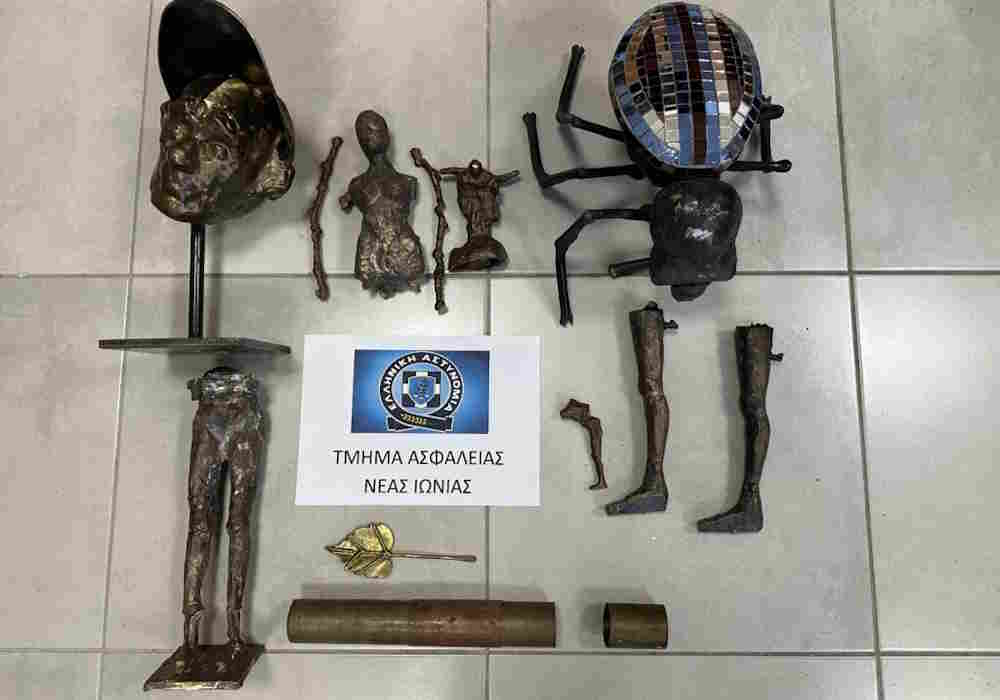 Διαρρήκτες «άδειαζαν» επί μία εβδομάδα το εργαστήριο του γλύπτη Γεώργιου Λάππα
