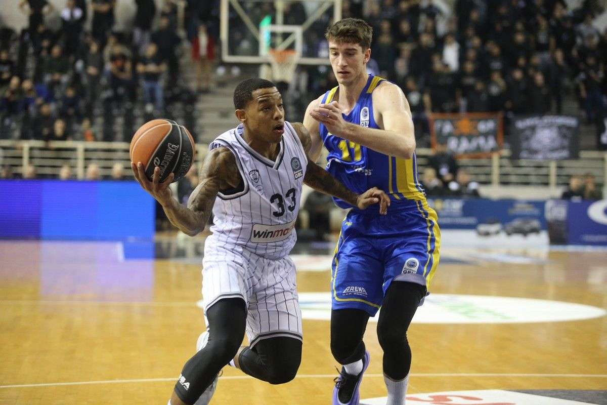 ΠΑΟΚ – Περιστέρι 84-74: Ανώτερος ο Δικέφαλος, έβαλε τα σουτ και ανέβηκε στις επτά νίκες