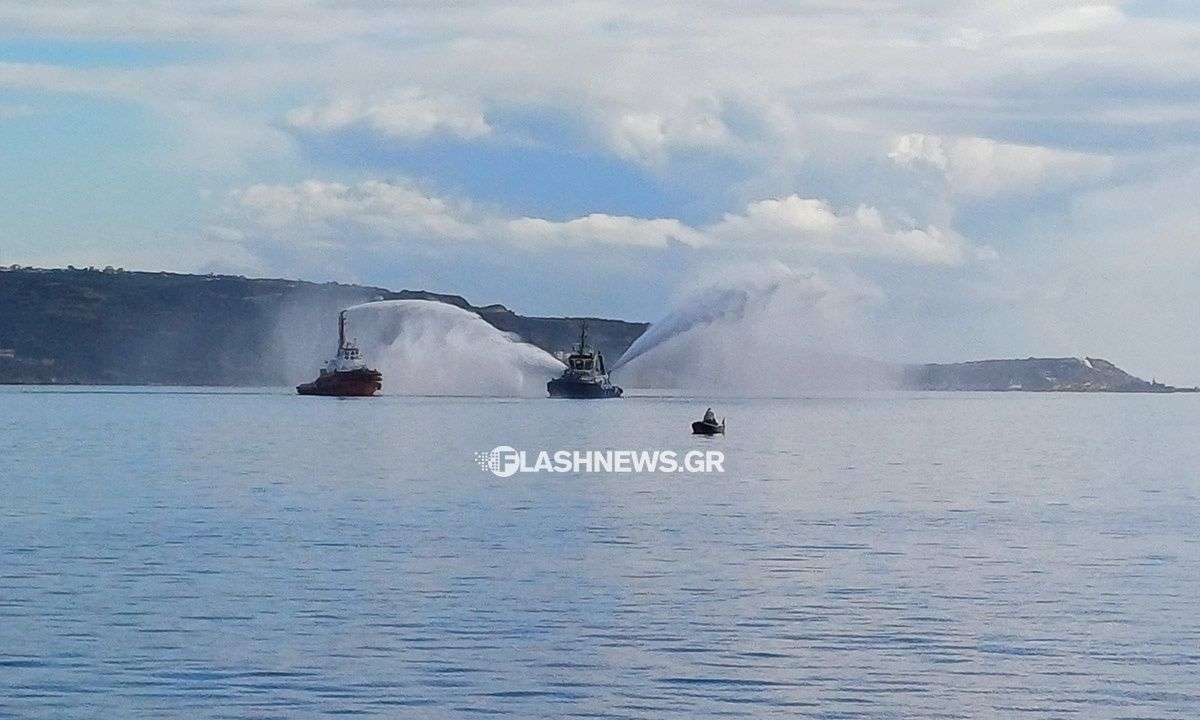 Σούδα: Το δεύτερο ισχυρότερο ρυμουλκό της Ελλάδας – Η εντυπωσιακή υποδοχή