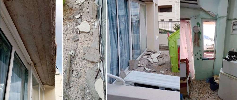 Έπεσε το ταβάνι στο μπαλκόνι του 4ου Νηπιαγωγείου Σαλαμίνας – Καταγγελία του Συλλόγου Εκπαιδευτικών Πρωτοβάθμιας Εκπαίδευσης