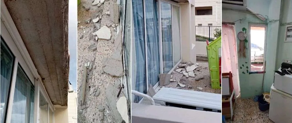 Έπεσε το ταβάνι στο μπαλκόνι του 4ου Νηπιαγωγείου Σαλαμίνας – Καταγγελία του Συλλόγου Εκπαιδευτικών Πρωτοβάθμιας Εκπαίδευσης