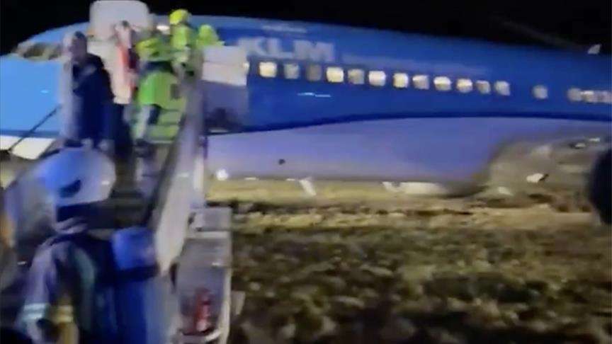 Ολλανδική εμπορική πτήση βγήκε από τον διάδρομο προσγείωσης στη Νορβηγία