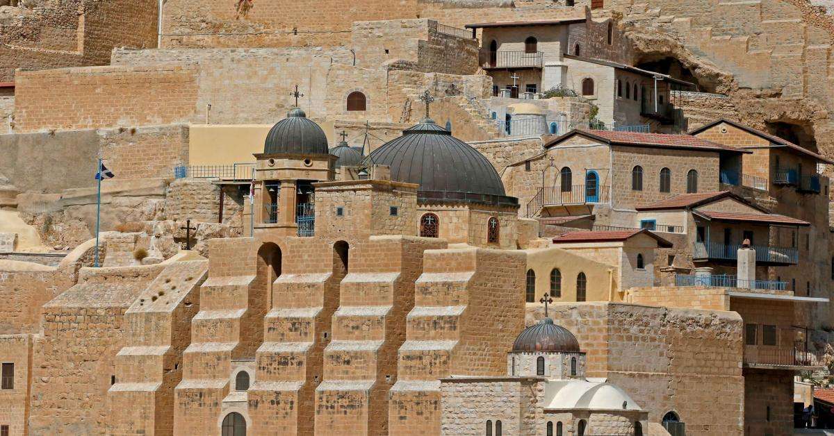 Η Θαυματουργός Φοινικιά του Αγίου Σάββα στην Ιερή Λαύρα των Ιεροσολύμων