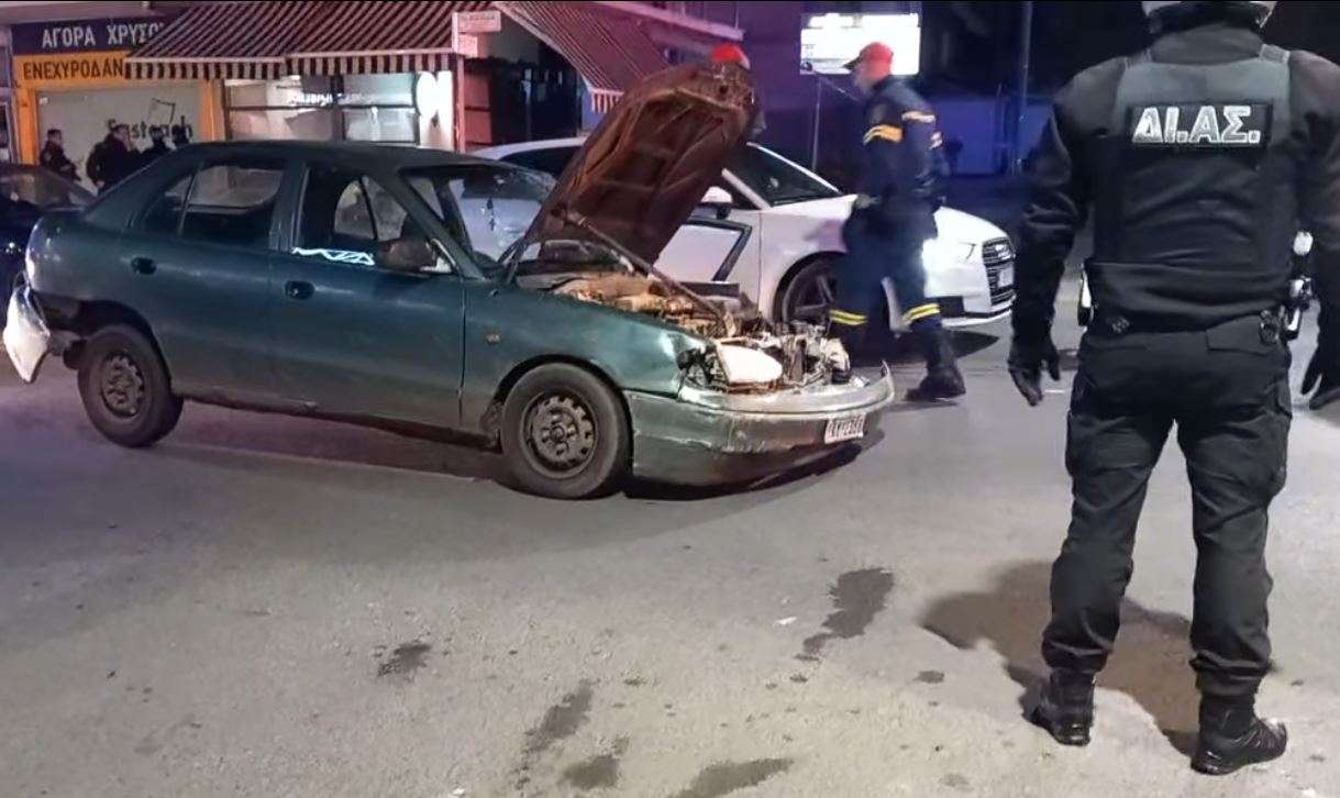 Επεισοδιακή καταδίωξη στα βόρεια προάστια -Ο δράστης συγκρούστηκε με διερχόμενο αυτοκίνητο