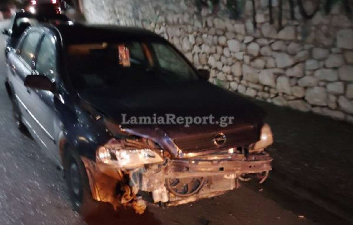 Τροχαίο με έναν τραυματία μετά τα μεσάνυχτα στη Λαμία