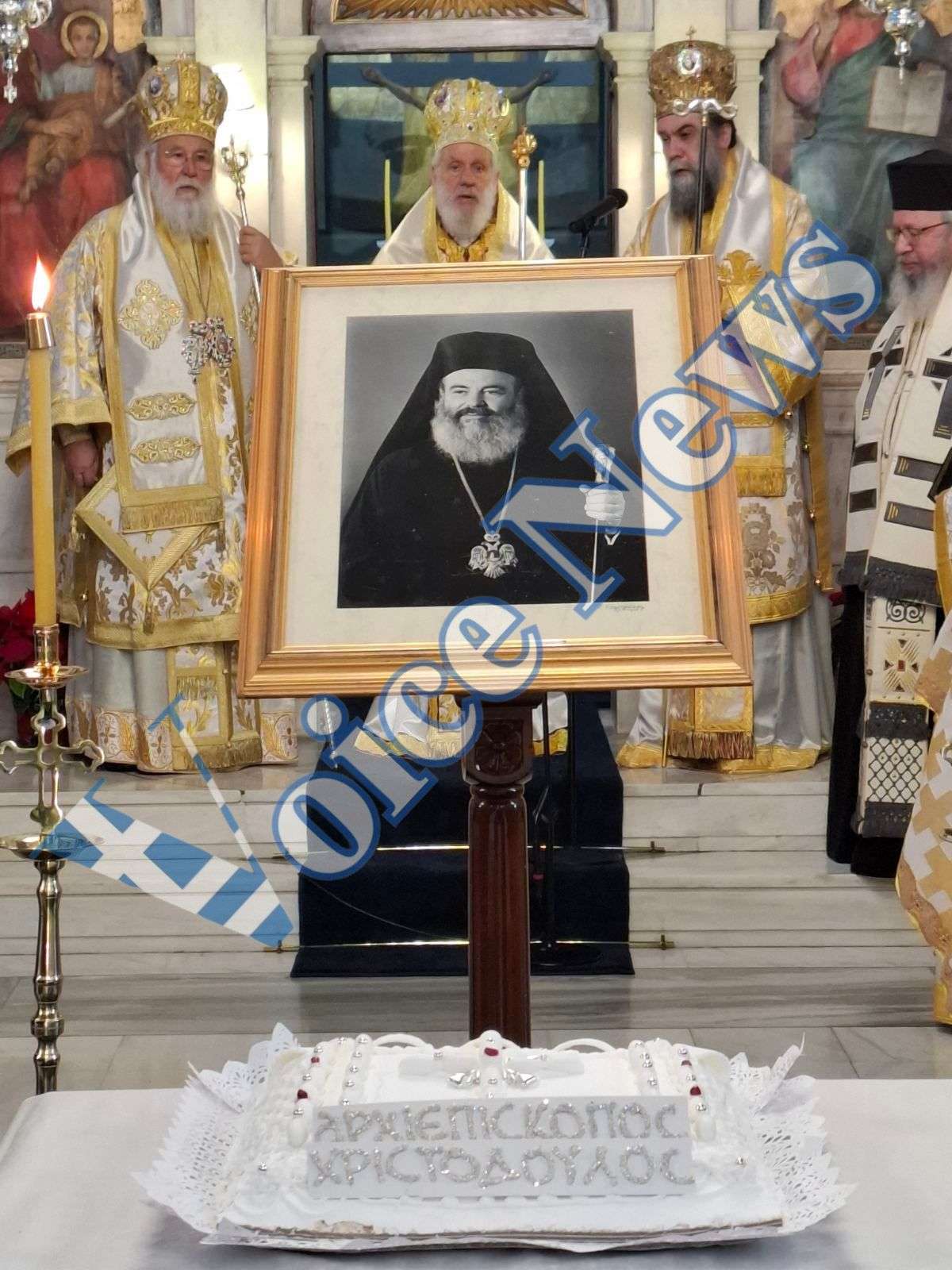 Μόνο η Ελληνική Λύση ήταν παρούσα στο Μνημόσυνο του Αρχιεπισκόπου Χριστοδούλου – ΑΠΟΚΛΕΙΣΤΙΚΕΣ ΕΙΚΟΝΕΣ