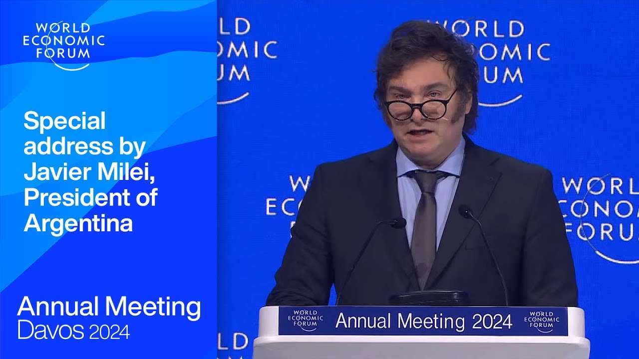 Χαβιέ Μιλέι: «Το Νταβός είναι ένα προϊόν της ζοφερής Αριστερής woke ατζένας»