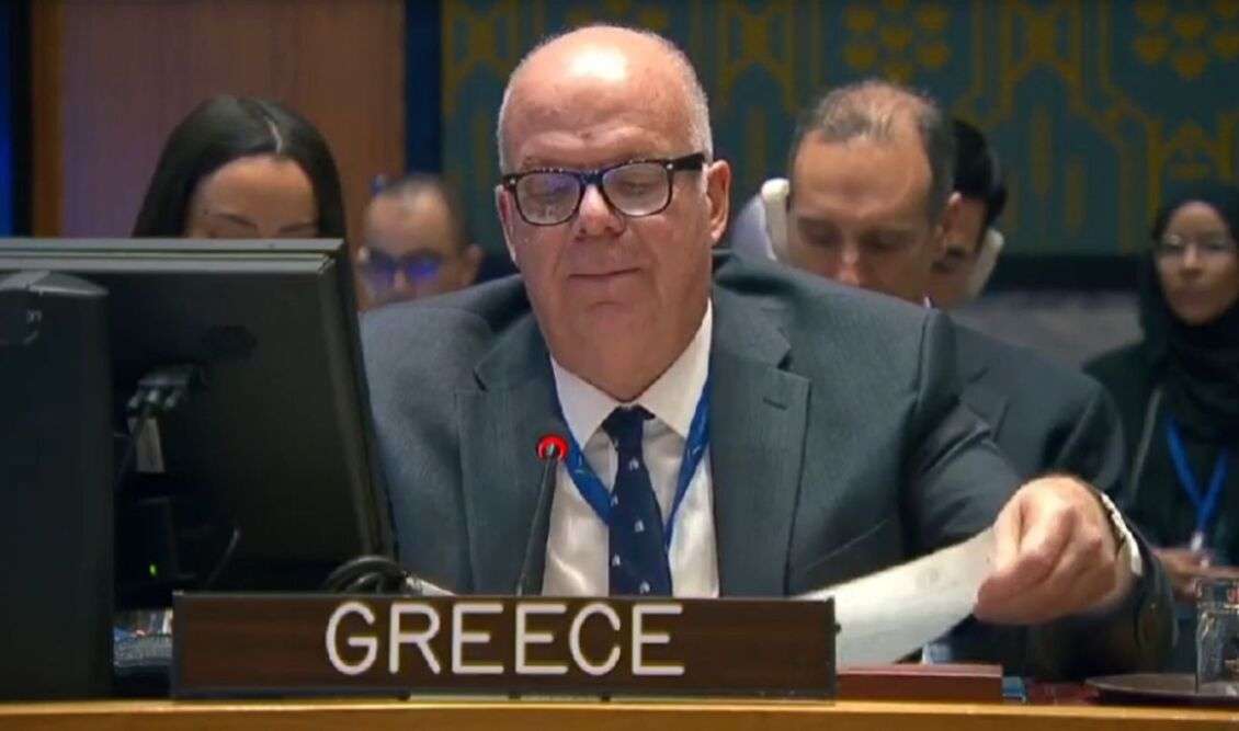 H παρέμβαση της Ελλάδας στον ΟΗΕ για τη συμφωνία εκεχειρίας στη Μέση Ανατολή
