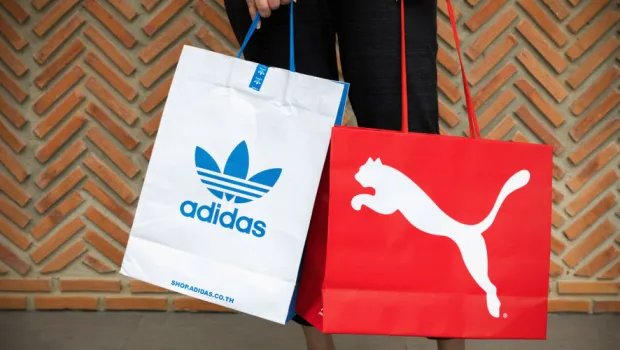 Adidas-Puma: Η αντίθετη πορεία δύο μετοχών με έναν κοινό παρονομαστή