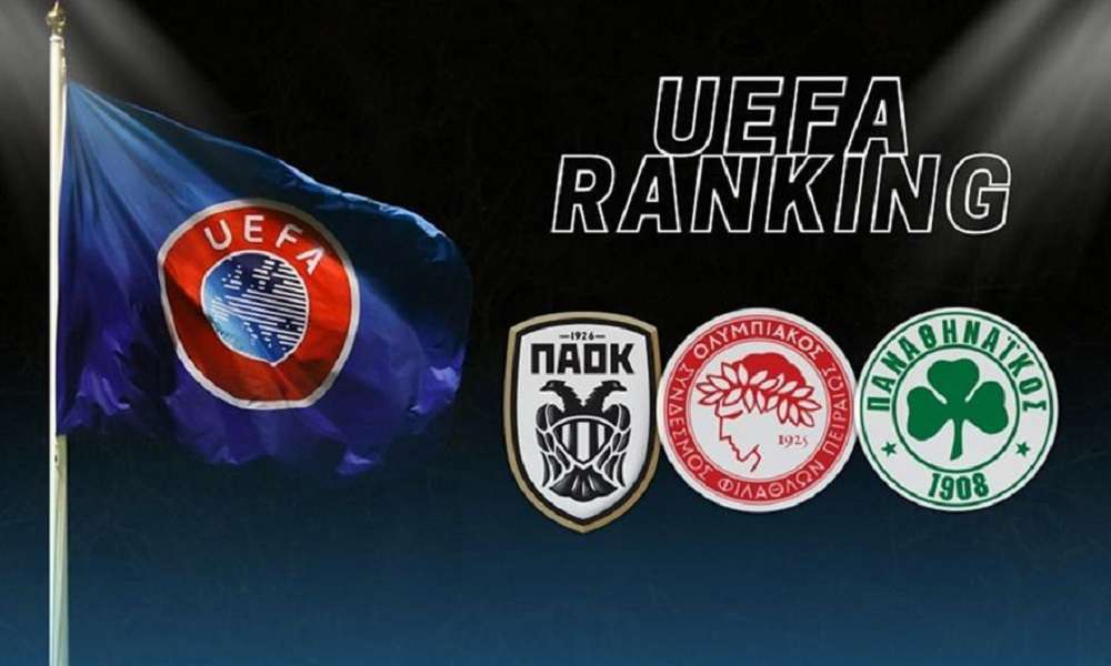 Βαθμολογία UEFA – Στρογγυλοκάθισε στην 11η θέση η Ελλάδα