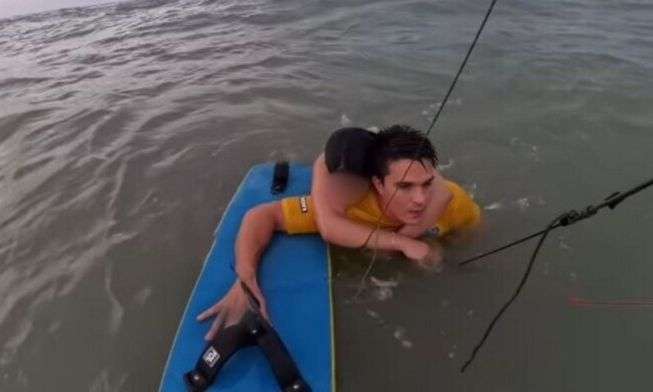 Ολυμπιονίκης kite surfer σώζει γυναίκα που πνίγεται