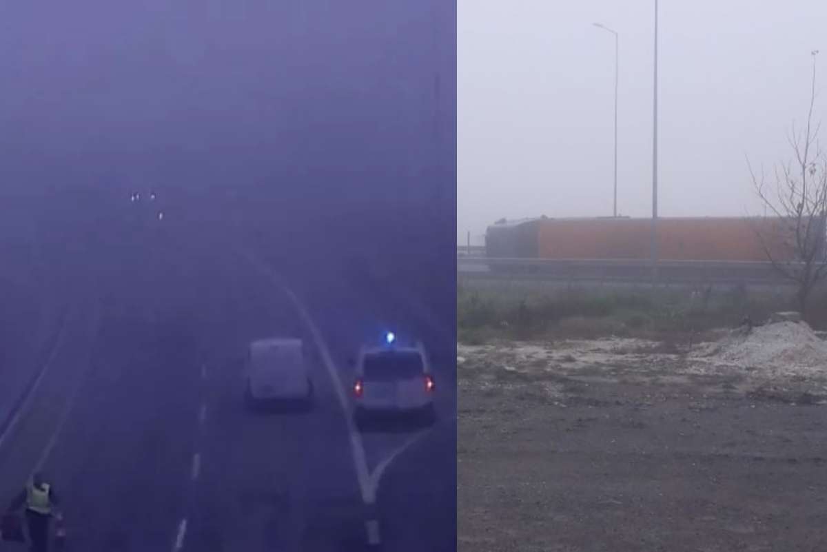 Ντελαπάρισε νταλίκα στην Ε.Ο. Τρικάλων-Λάρισας, στο ύψος της Φαρκαδόνας
