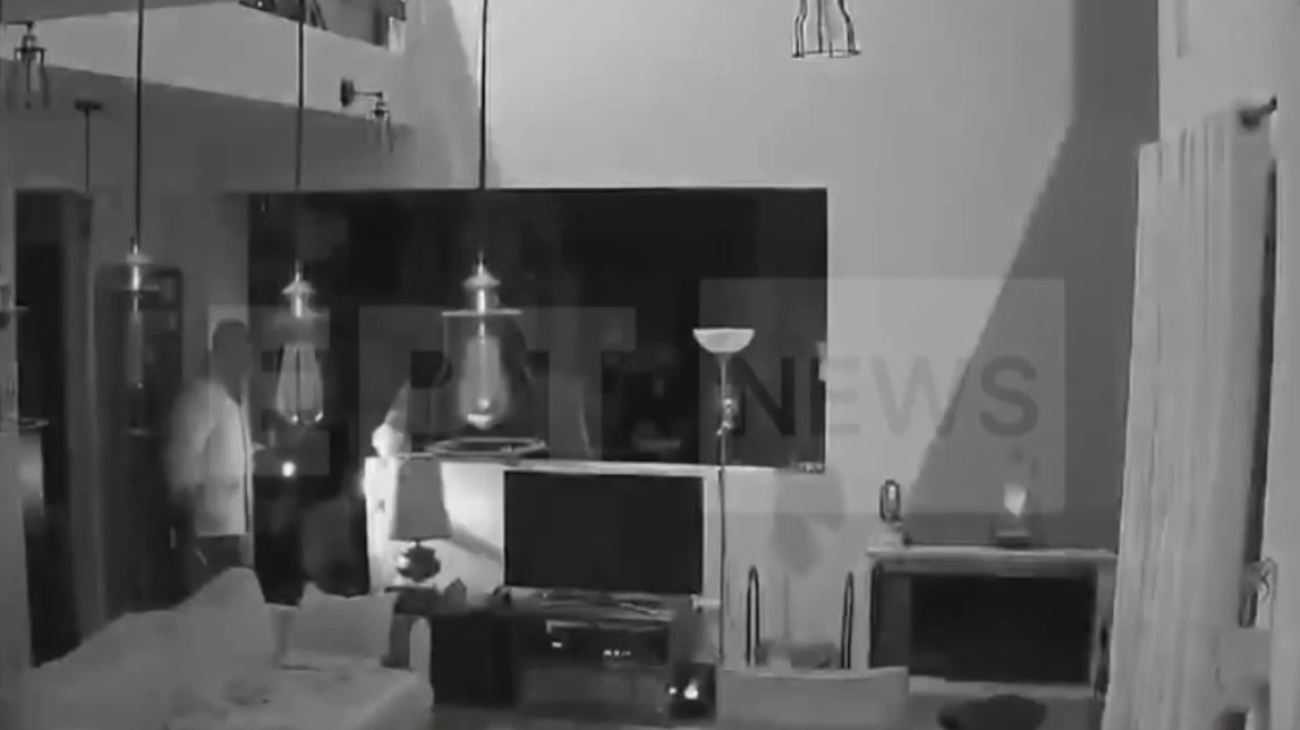 Καρέ-καρέ η διάρρηξη μονοκατοικίας από τέσσερα άτομα στην Άσσηρο