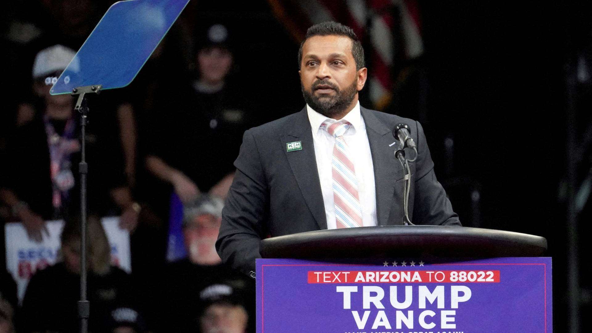 O Κας Πατέλ αναλαμβάνει την ηγεσία του FBI