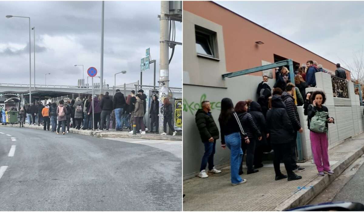 Χαμός στα ΜΜΜ: Ουρές σε μετρό, Ηλεκτρικό για να πάνε στη συγκέντρωση για τα Τέμπη – Εικόνες